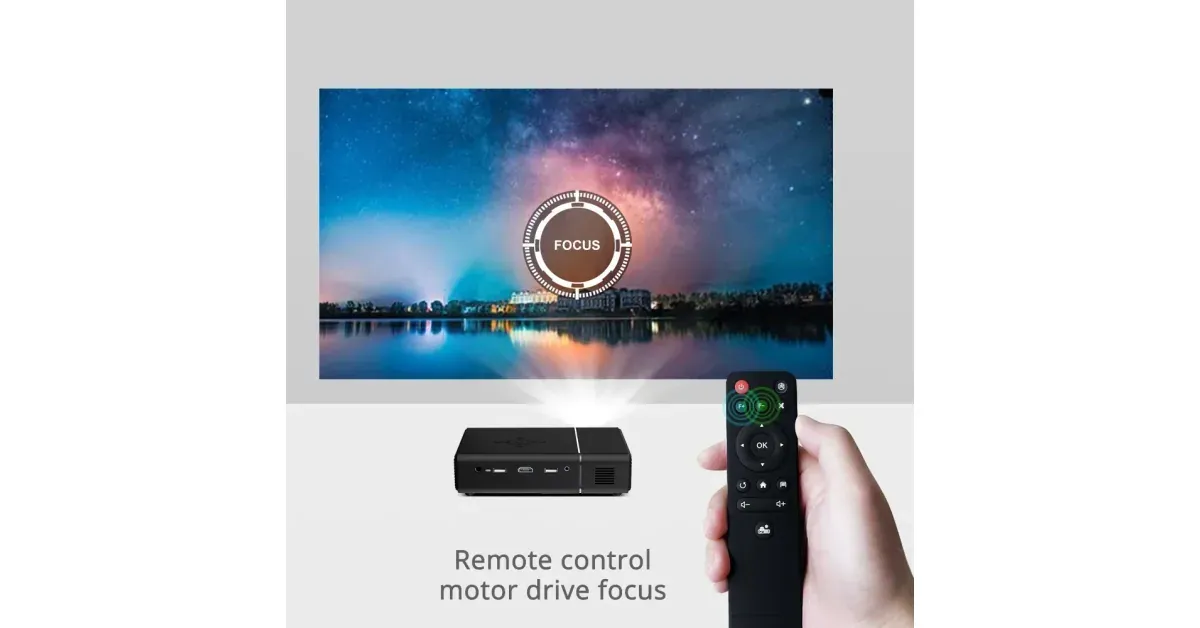 BYINTEK U30 Pro - מקרן נייד חכם