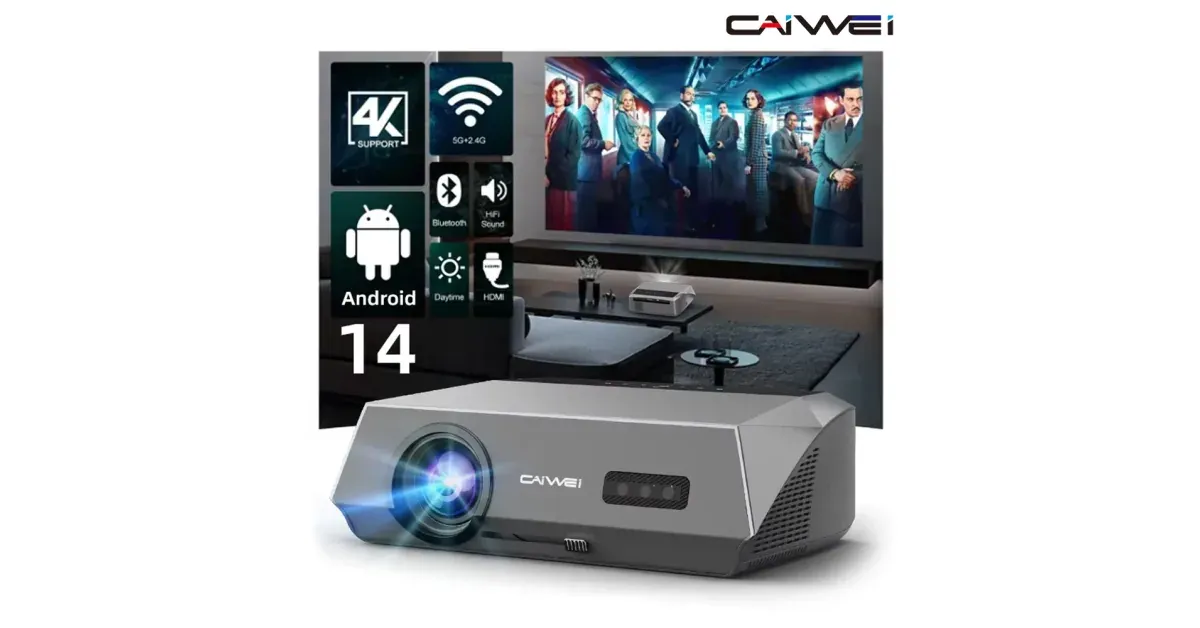 CAIWEI A10Q - מקרן חכם לבית