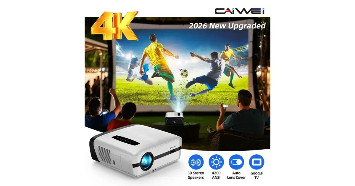 CAIWEI A9S - מקרן ביתי חכם