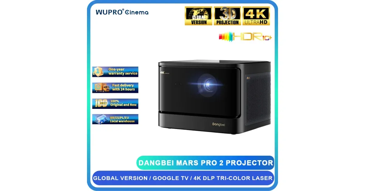 Dangbei Mars Pro 2 - קולנוע ביתי חכם