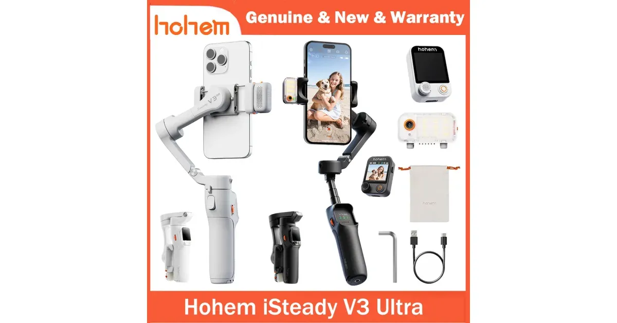 Hohem iSteady V3 Ultra גימבל חכם לטלפון