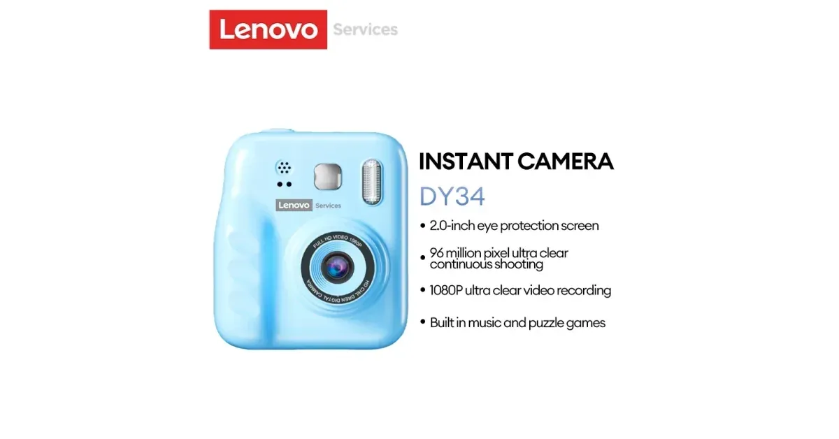 Lenovo DY34 מצלמת הדפסה לילדים