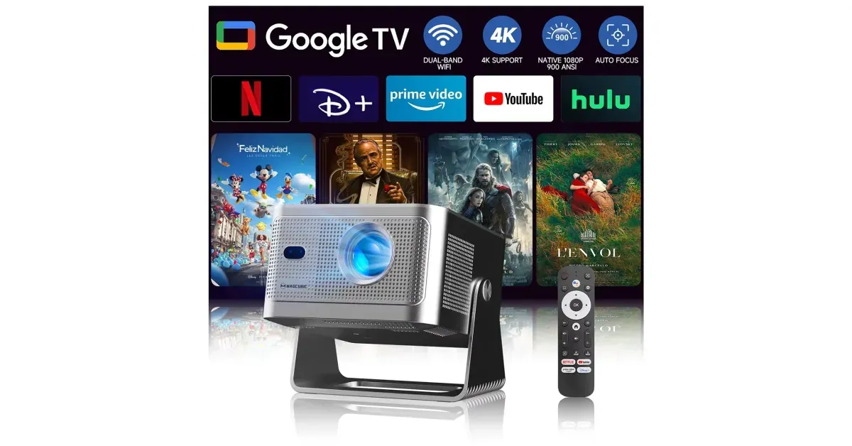 Magcubic HY350GT - מקרן גוגל טיוי חכם