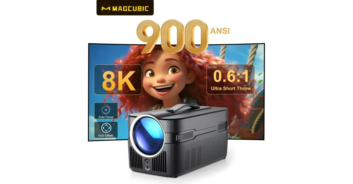 Magcubic HY450C - מקרן חכם אוטופוקוס