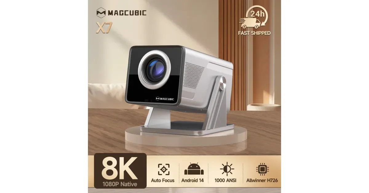 Magcubic X7 - מקרן ביתי חכם