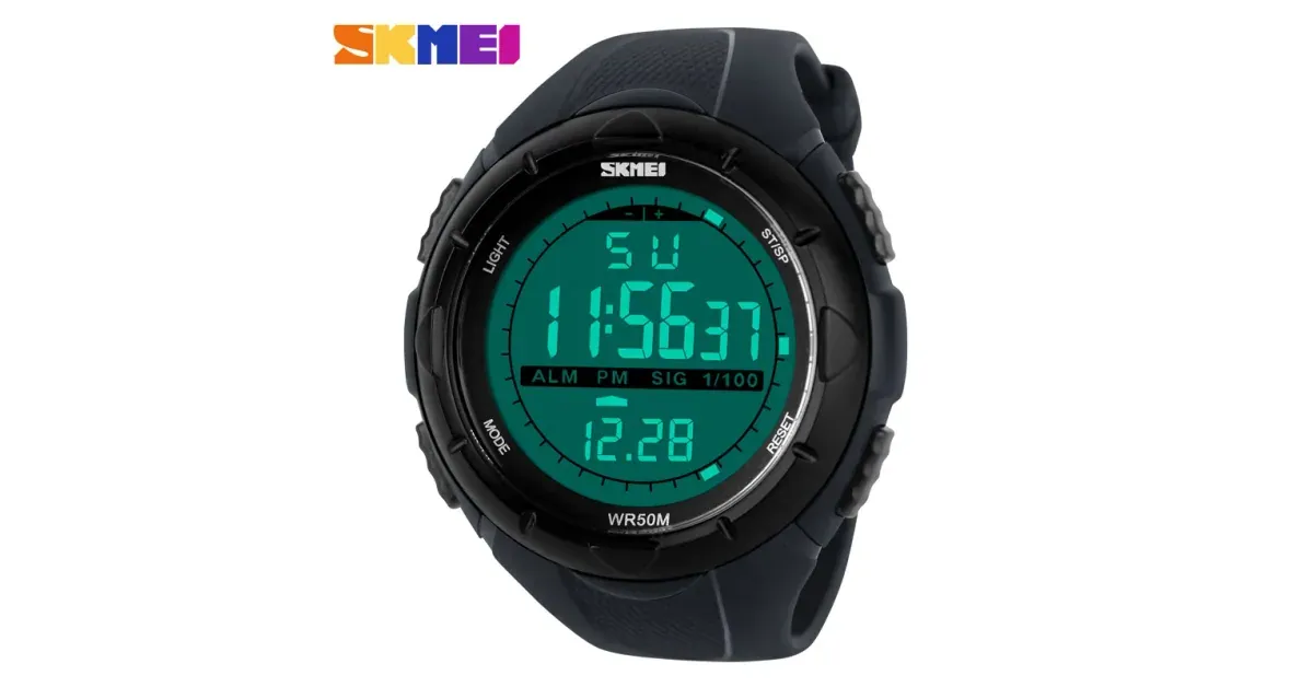 SKMEI ספורט דיגיטלי 50מ"מ