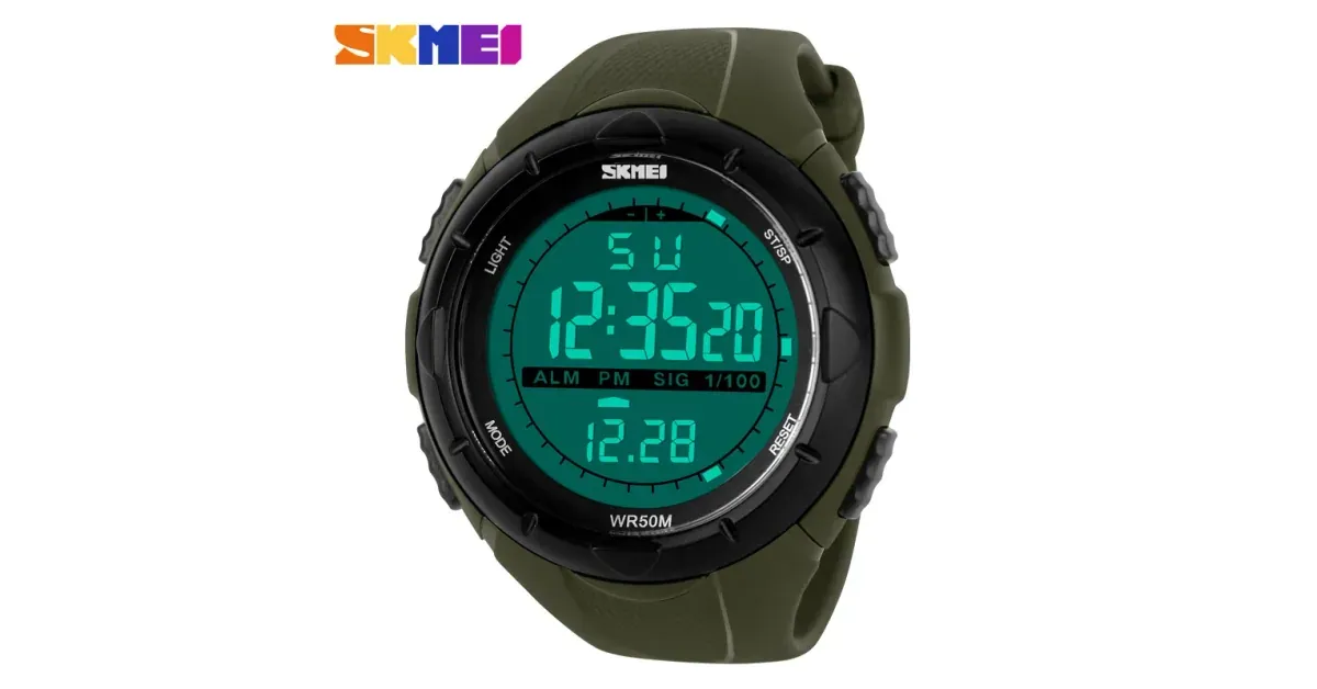 SKMEI ספורט דיגיטלי 50מ"מ