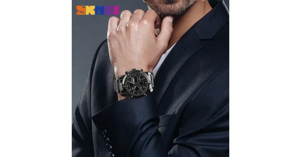 SKMEI 1389 כרונו דיגיטלי-אנלוגי