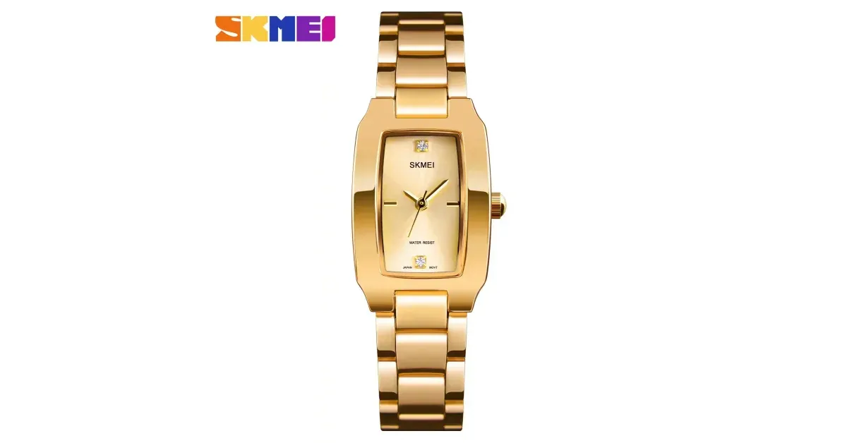 SKMEI 1400 סילבר ריינסטון