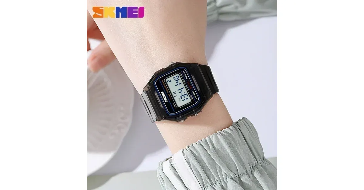 SKMEI 2056 דיגיטלי שקוף