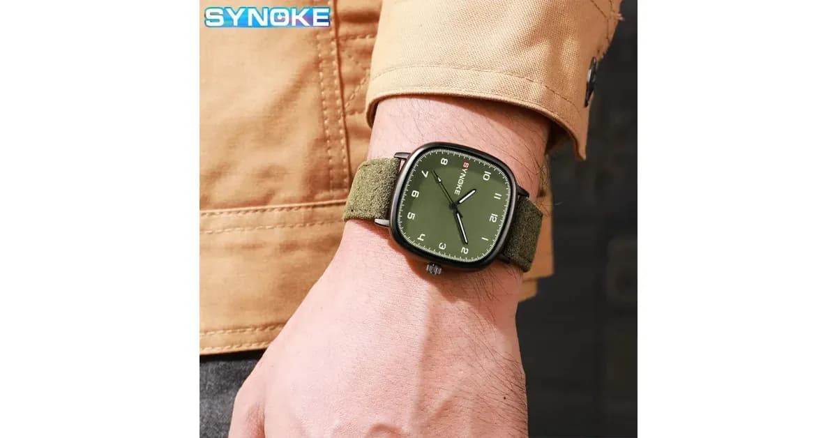 SYNOKE קוורץ מרובע קלאסי