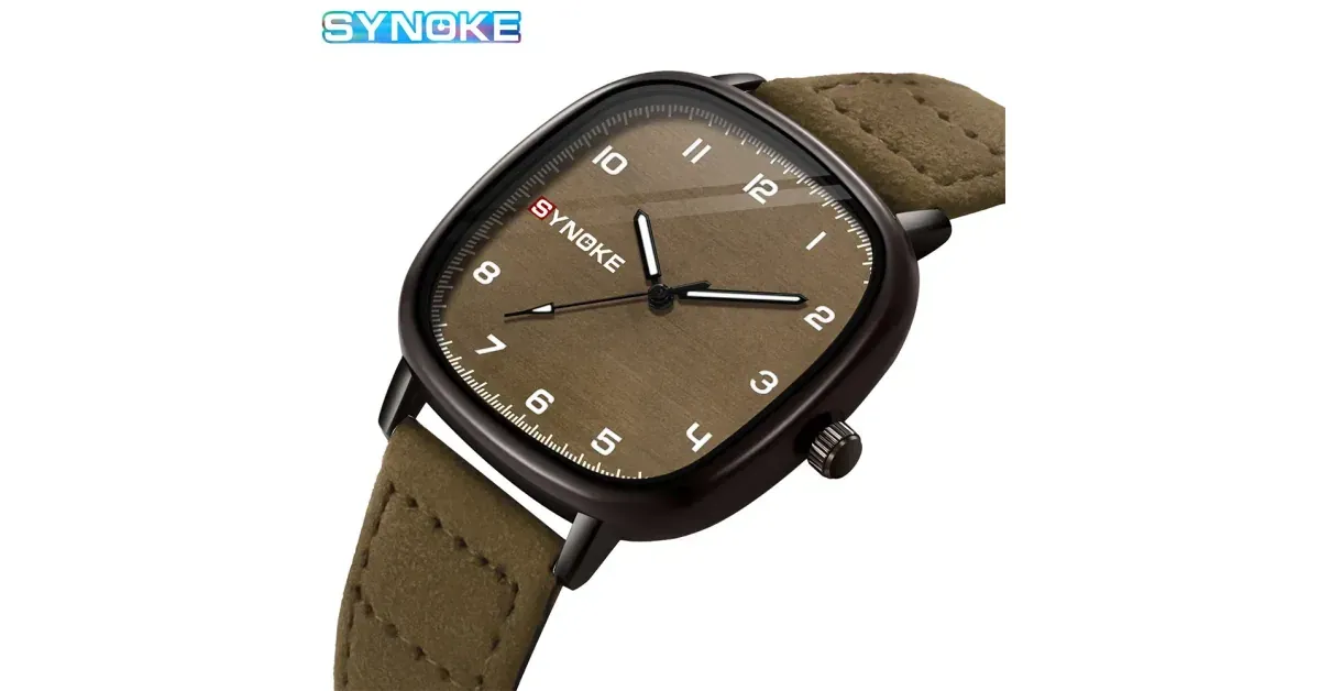 SYNOKE קוורץ מרובע קלאסי