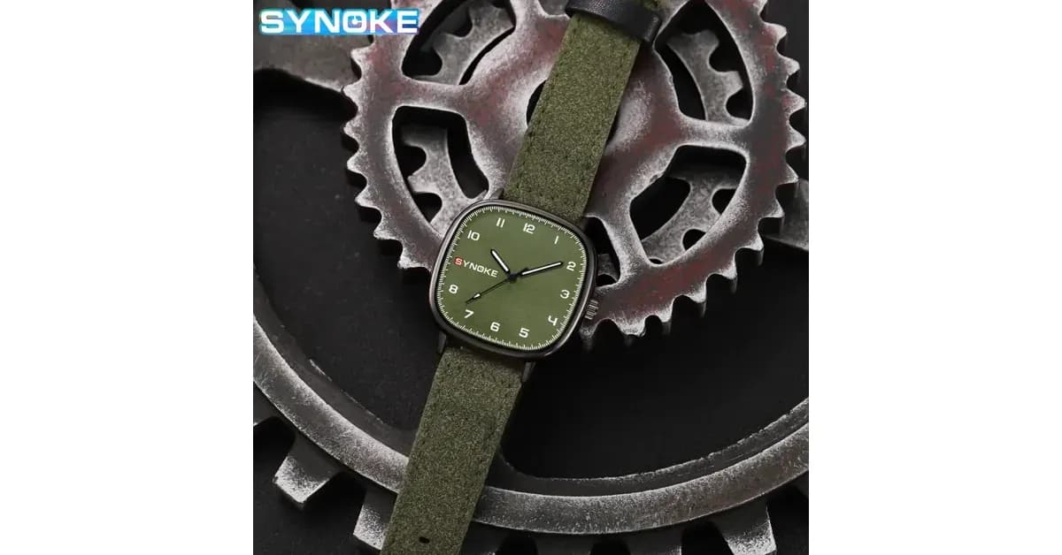 SYNOKE קוורץ מרובע קלאסי