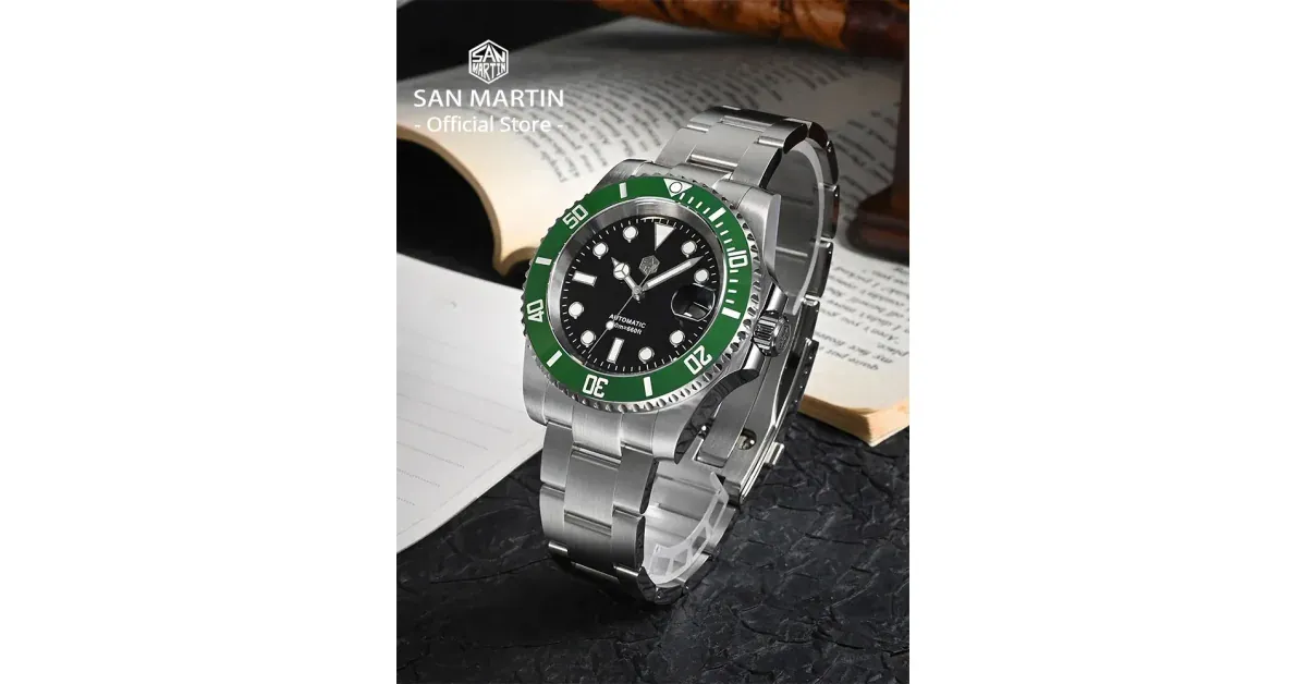 San Martin Ghost Diver 40mm