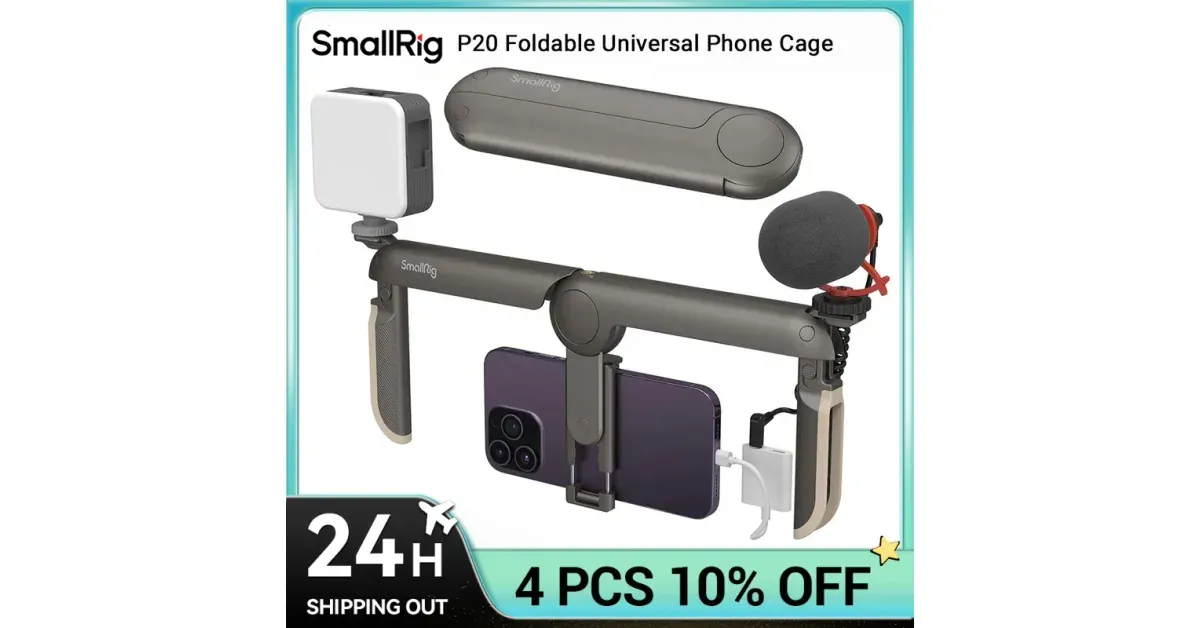 SmallRig P20 - קייג' מתקפל לטלפון