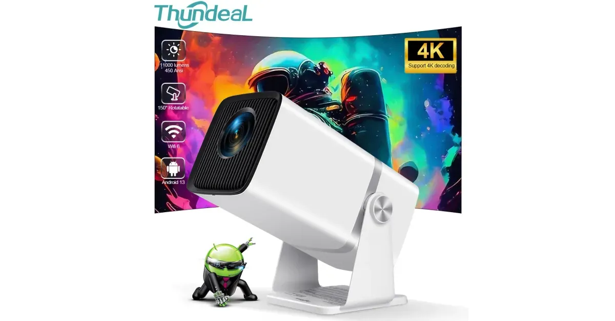 ThundeaL TD80W - מקרן ביתי חכם