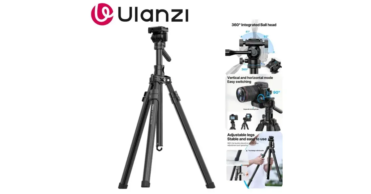 Ulanzi MT-65 חצובת וולגרים 176 ס״מ