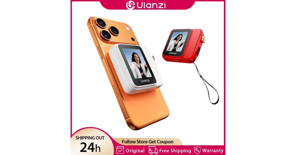 Ulanzi VM02 - מסך סלפי מגנטי חכם