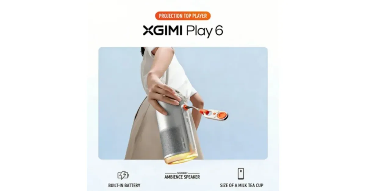 XGIMI Play 6 - מקרן נייד חכם