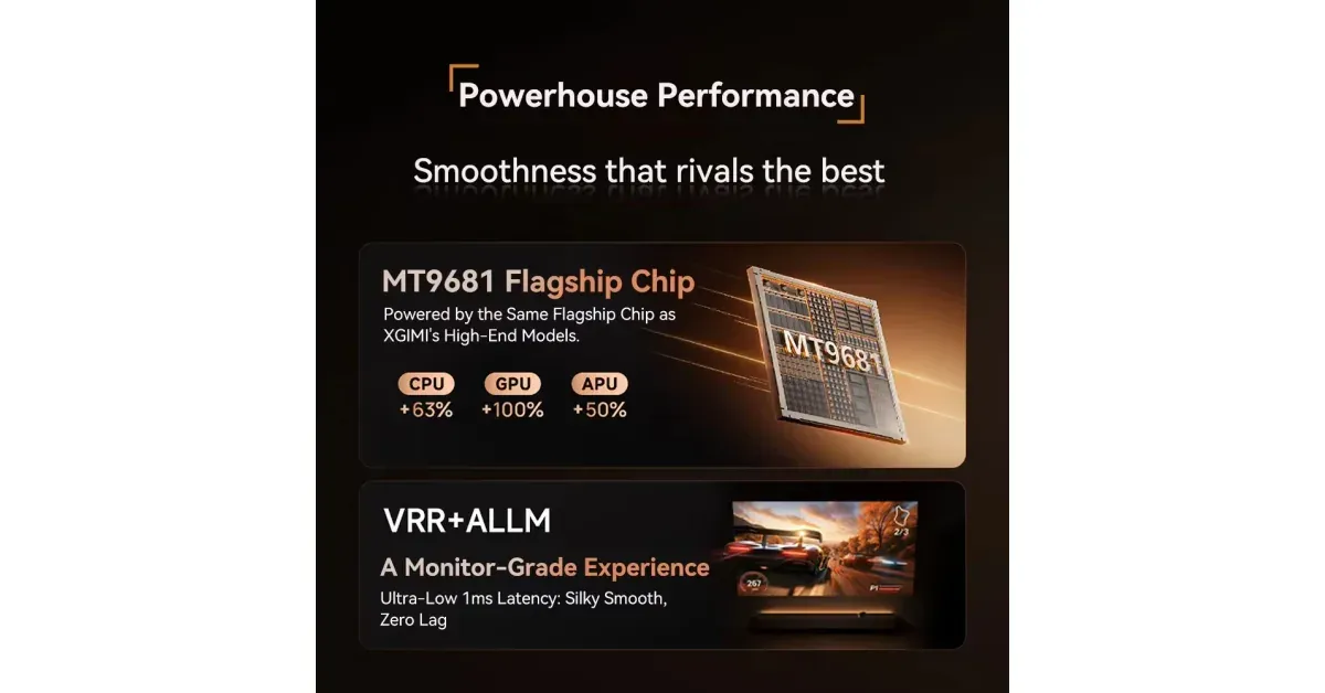 XGIMI Z9X - מקרן גימבל 4K