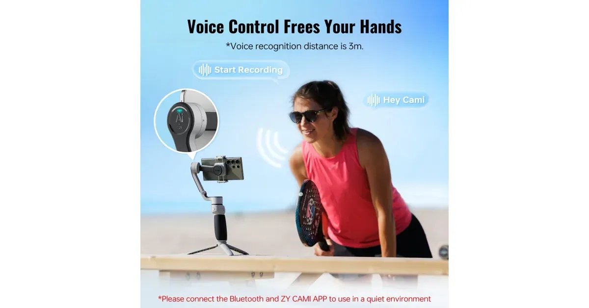 ZHIYUN CINEPEER CQ5 גימבל טלפון