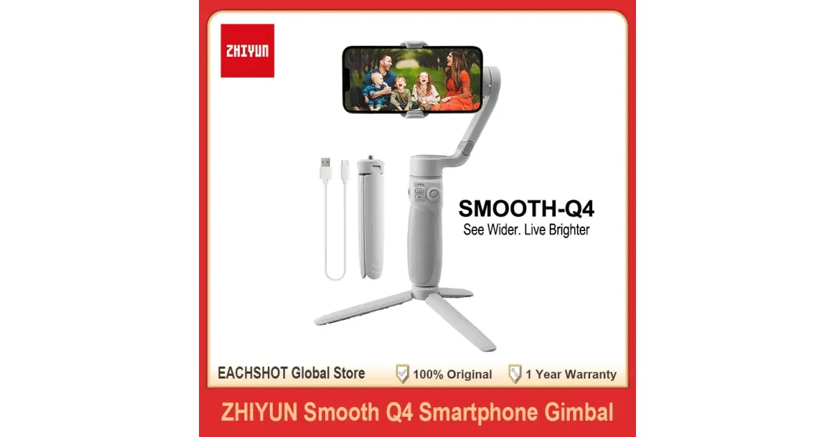 Zhiyun Smooth Q4 - גימבל 3 צירים לטלפון