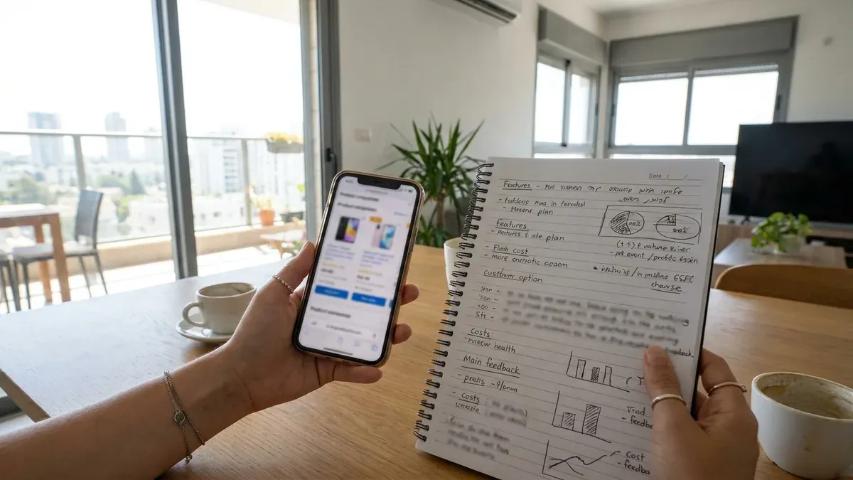 בדיקת מפרט ומחיר לפני קנייה באלי אקספרס