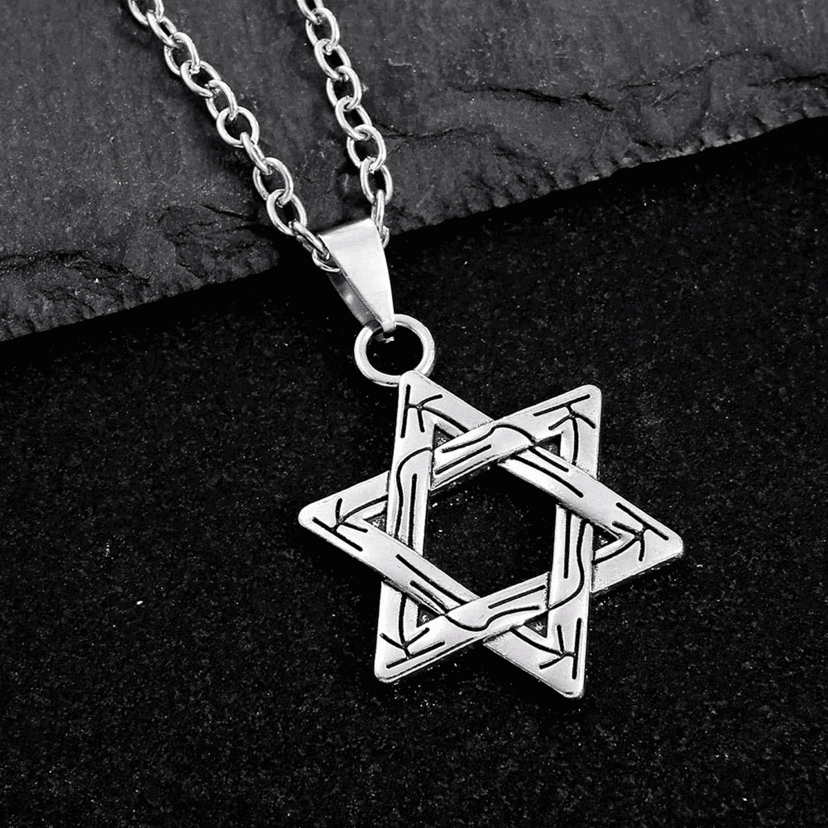 שרשרת משושה היפ הופ פאנק לגברים