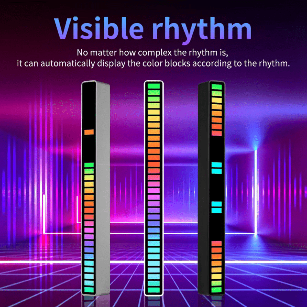 מנורת RGB חכמה עם שליטה באפליקציה