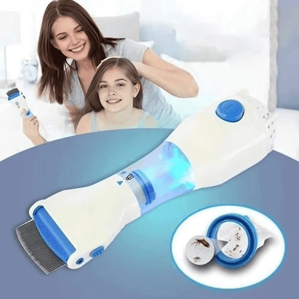 מסרק להסרת כינים חשמלי