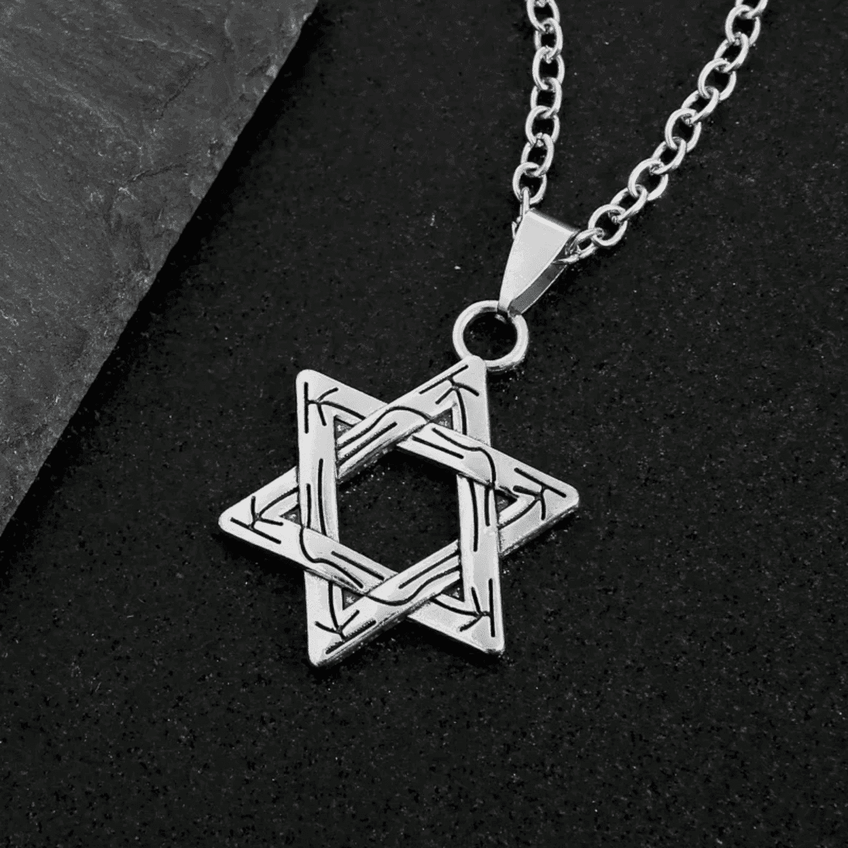 שרשרת משושה היפ הופ פאנק לגברים