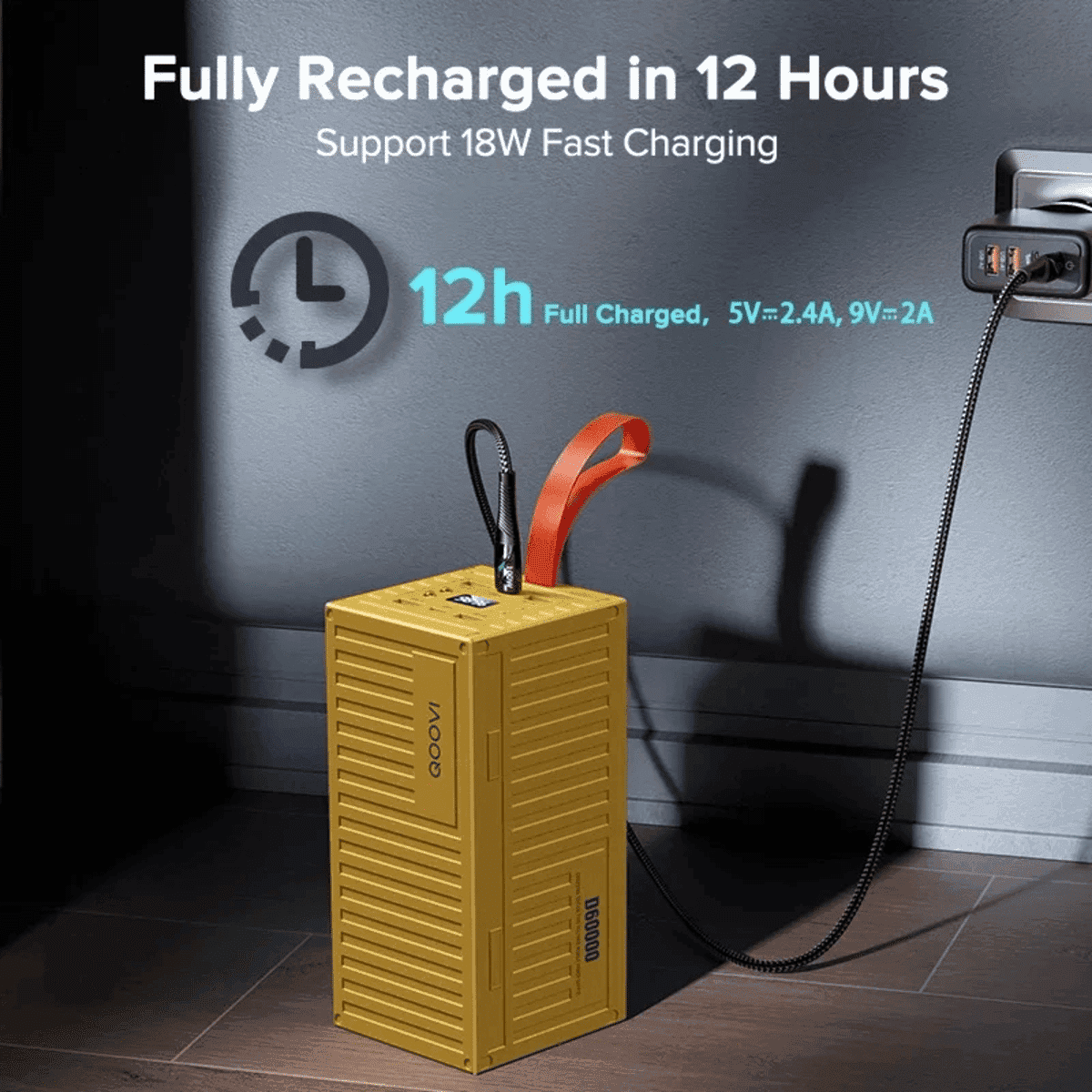 תחנת כוח ניידת 60,000mAh