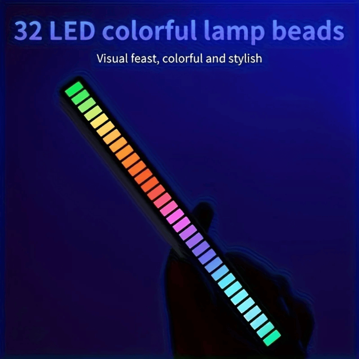 מנורת RGB חכמה עם שליטה באפליקציה