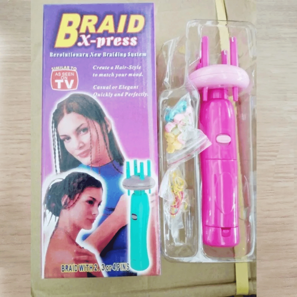 קולע צמות חשמלי אוטומטי
