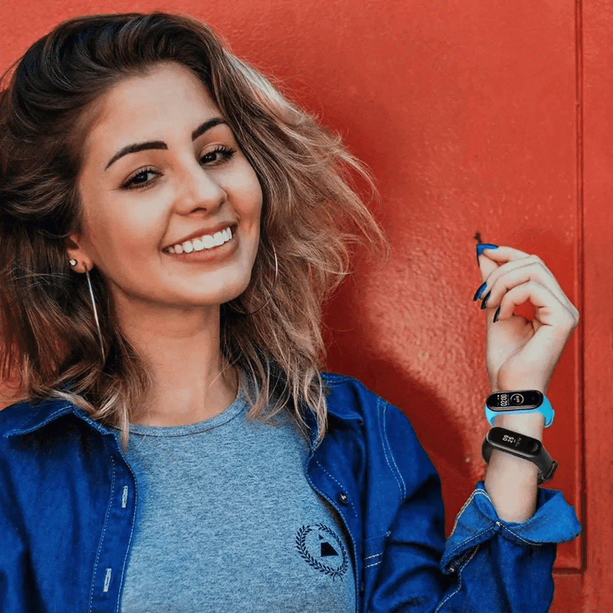 רצועת סיליקון לצמיד הכושר Xiaomi Mi Band 4 – מתאימה גם לדגמי Mi Band 5, 6, 7
