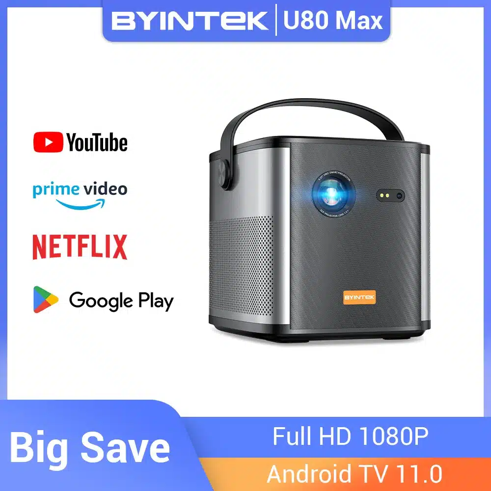 מקרן נייד U80 Max 4K