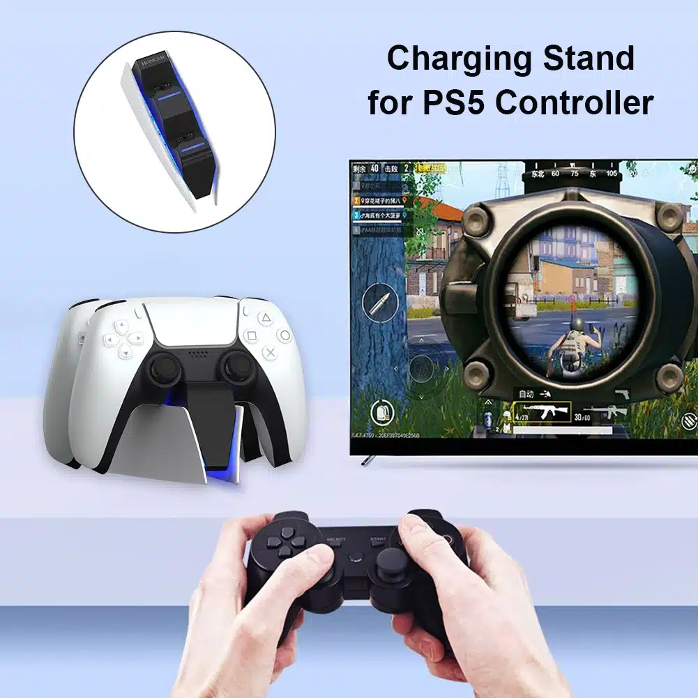 מטען לשלט PS5 דואלסנס