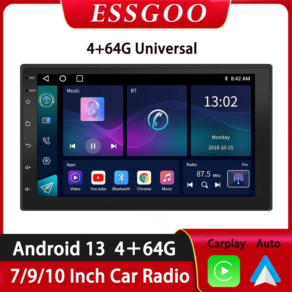 רדיו לרכב עם CarPlay