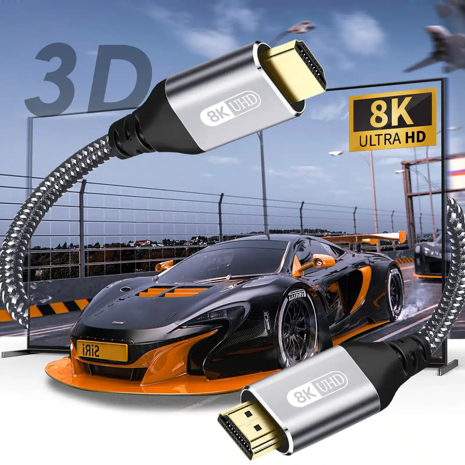 כבל HDMI 8K פרימיום