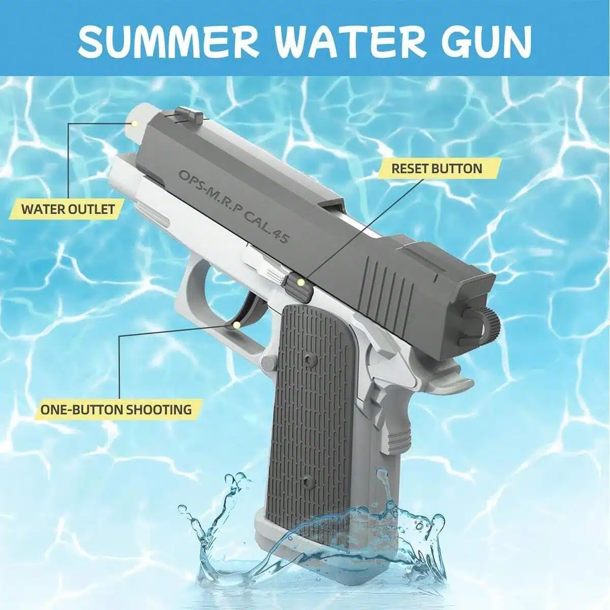 אקדח מים M1911 צעצוע לילדים