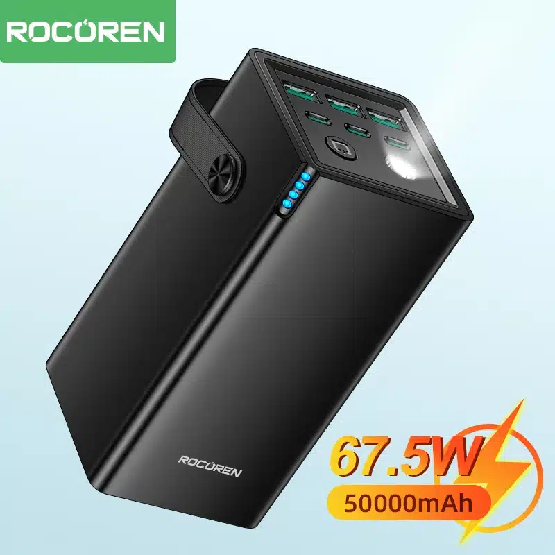 סוללת גיבוי נטענת 50,000mAh