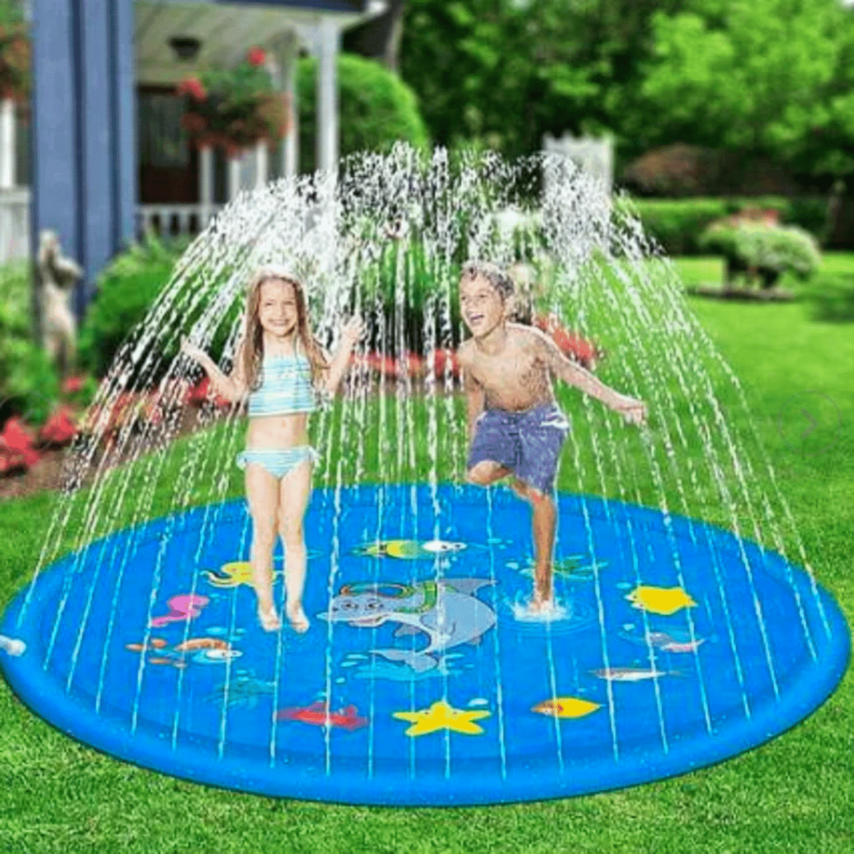 מזרקת מים מתנפחת לחיות מחמד
