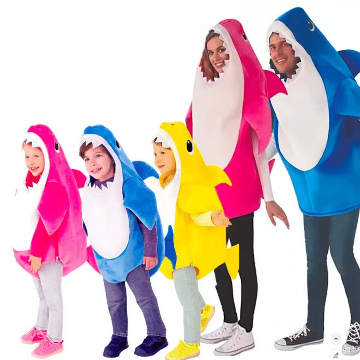 תחפושת כריש לילדים ומבוגרים