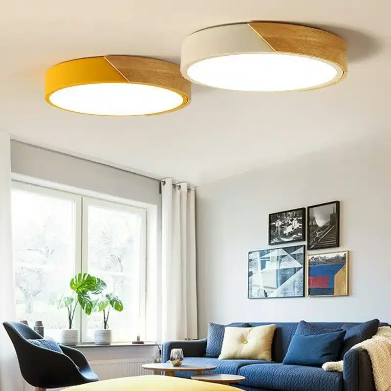 מנורת תקרה LED מעוצבת
