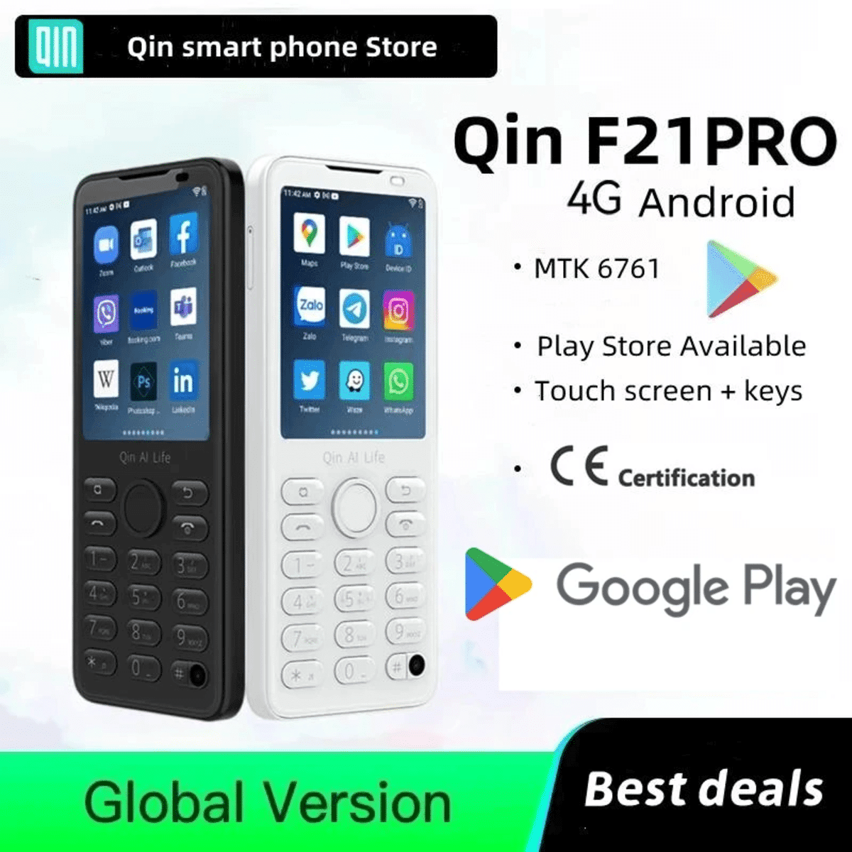 טלפון Qin F21 Pro