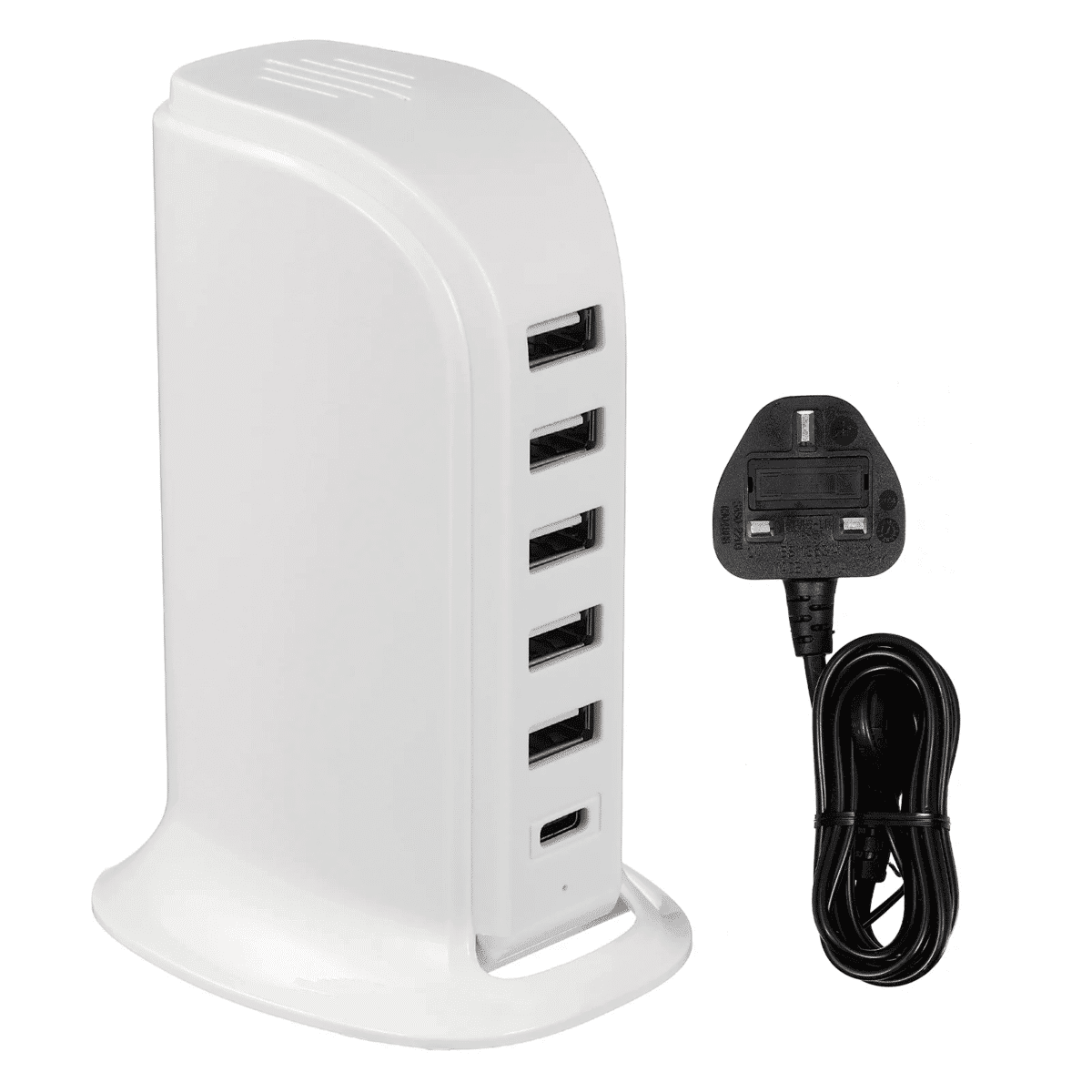 תחנת טעינה מהירה רב-יציאתית 20W עם USB – לשימוש ביתי ומשרדי