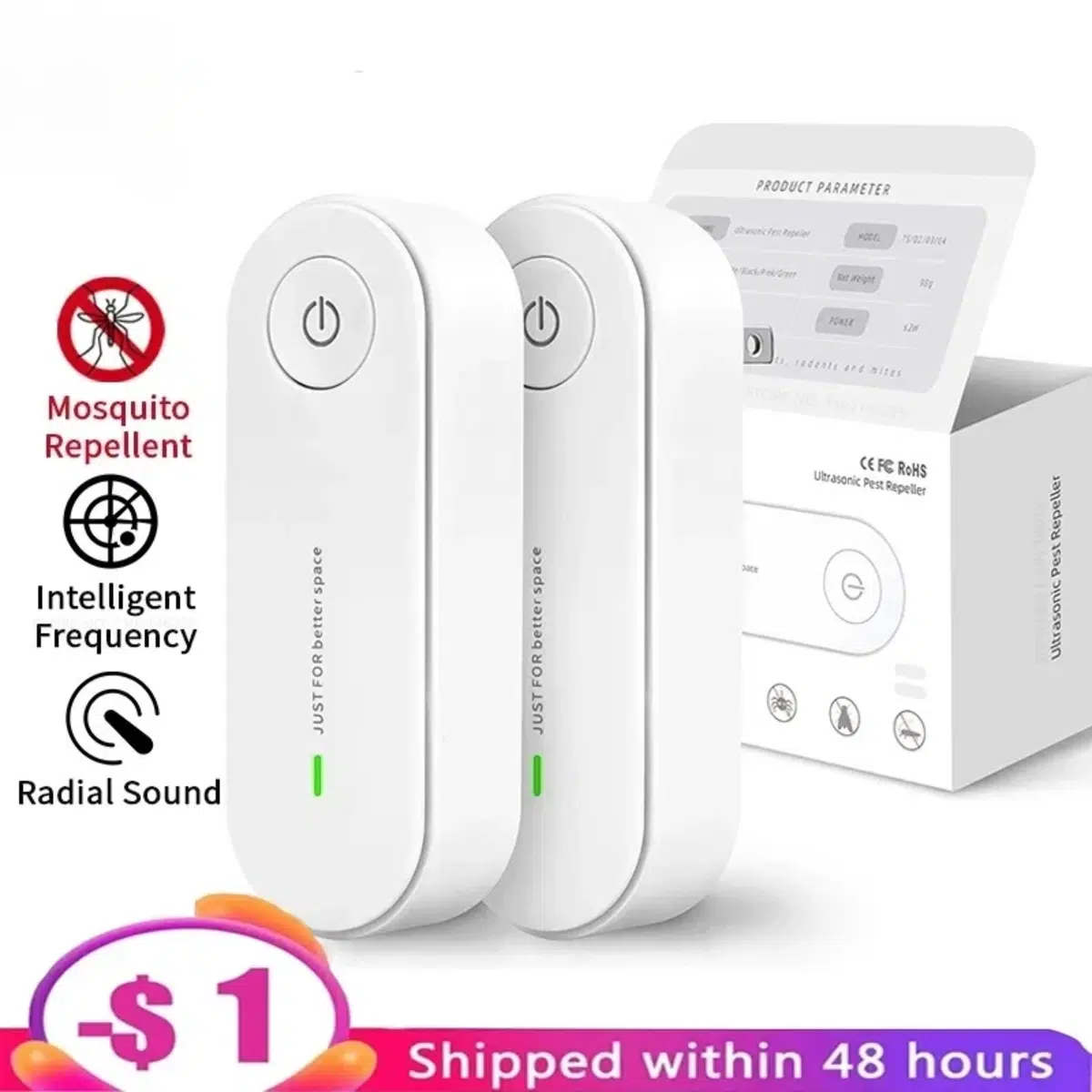 דוחה חרקים קולי אלקטרוני Xiaomi Mijia