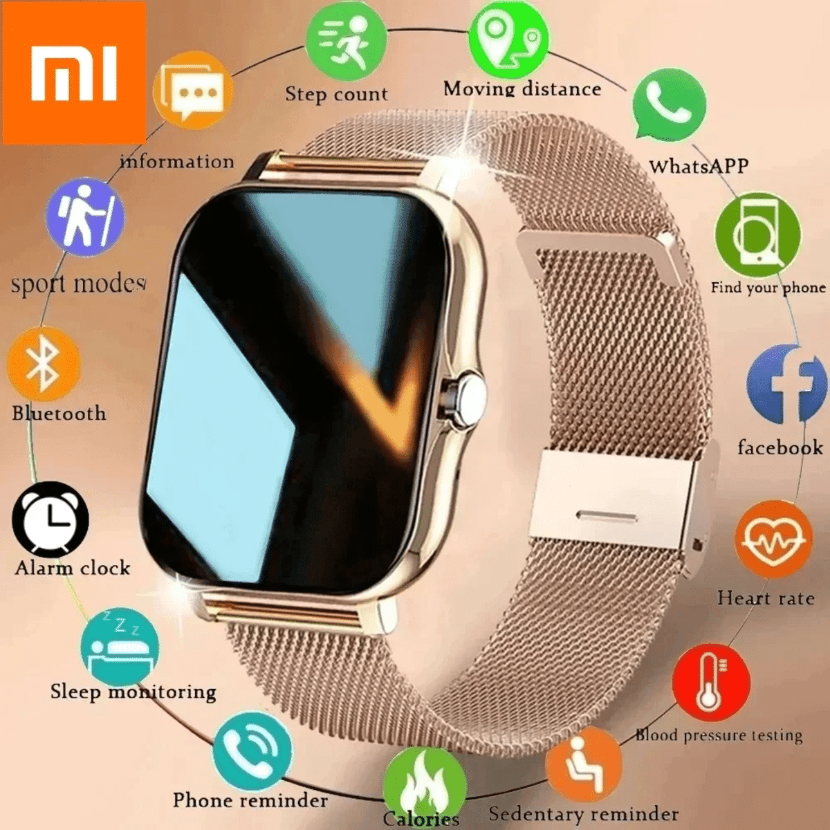 שעון חכם Xiaomi עם מסך מלא