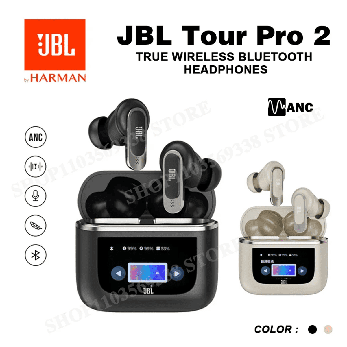 אוזניות JBL Tour Pro 2