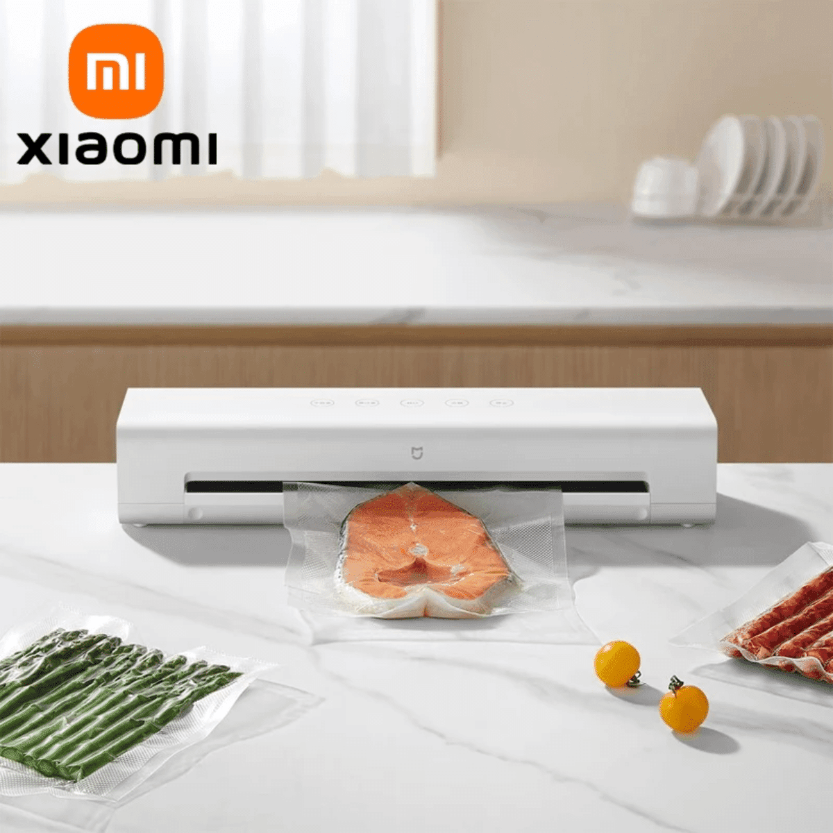 מכונת ואקום Xiaomi Mijia 220V – אוטומטית עם 10 שקיות ואקום חינם